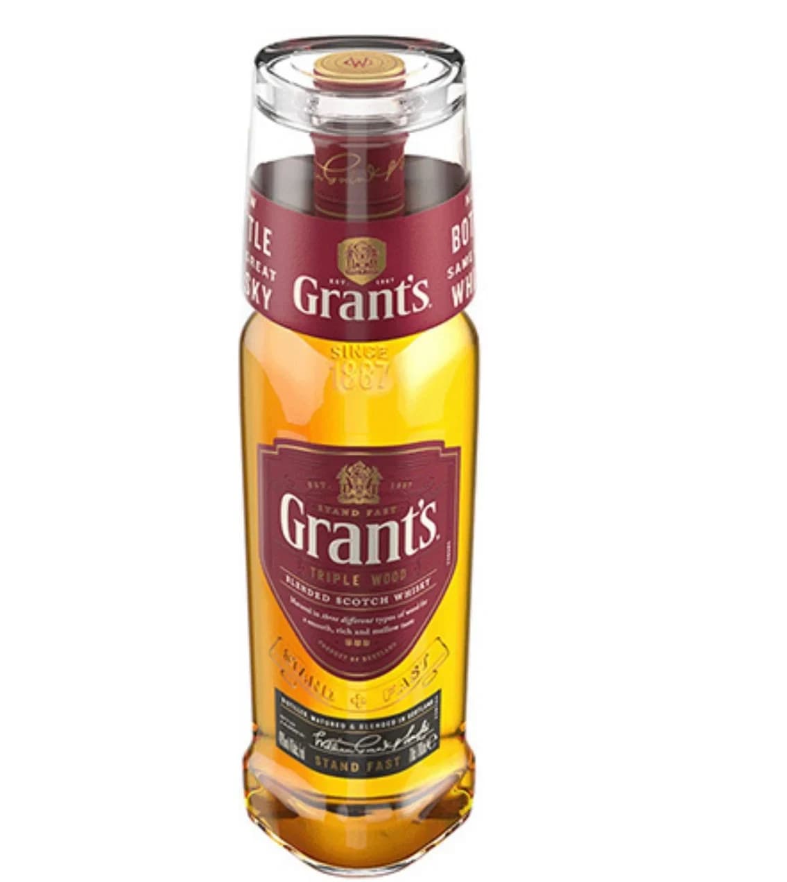 Grant’s Triple Wood With Glass – Whisky & Whiskey delivery Nairobi
