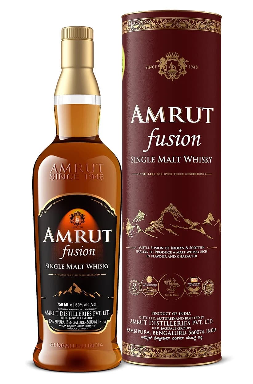 Amrut Fusion – Whisky & Whiskey delivery Nairobi