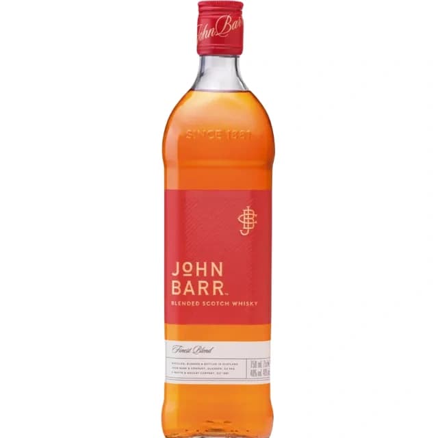 John Barr Finest Red – Whisky & Whiskey delivery Nairobi